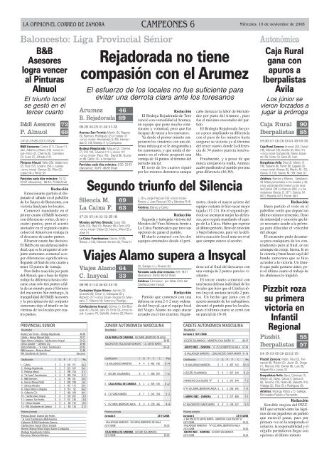 Benavente apuesta por el deporte - La OpiniÃ³n de Zamora