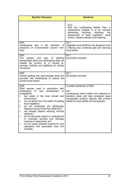 Port of Abbot Point Development Guidelines - North Queensland ...