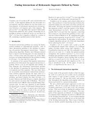 Finding Intersections of Bichromatic Segments Defined by Points