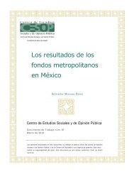 Los resultados de los fondos metropolitanos en MÃ©xico - CÃ¡mara de ...