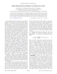 Singlet-triplet filtering and entanglement in a quantum dot structure