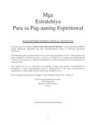 Mga Estratehiya Para sa Pag-aaning Espirituwal