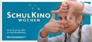 Programmheft - Filmernst - Sehend lernen - Die Schule im Kino