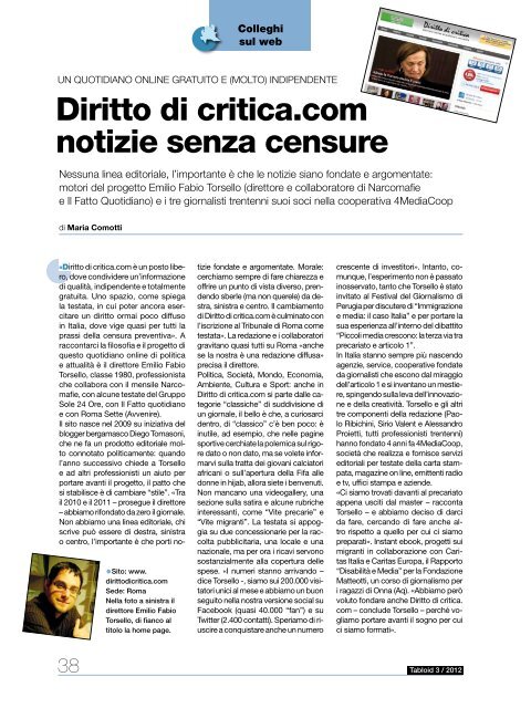 New Tabloid n°3 - Ordine dei Giornalisti