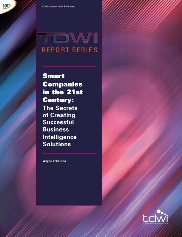 REPORT SERIES Smart Companies in the 21st Century: