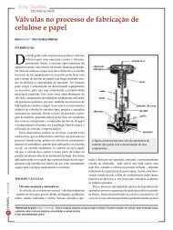 VÃ¡lvulas no processo de fabricaÃ§Ã£o de celulose e ... - Revista O Papel