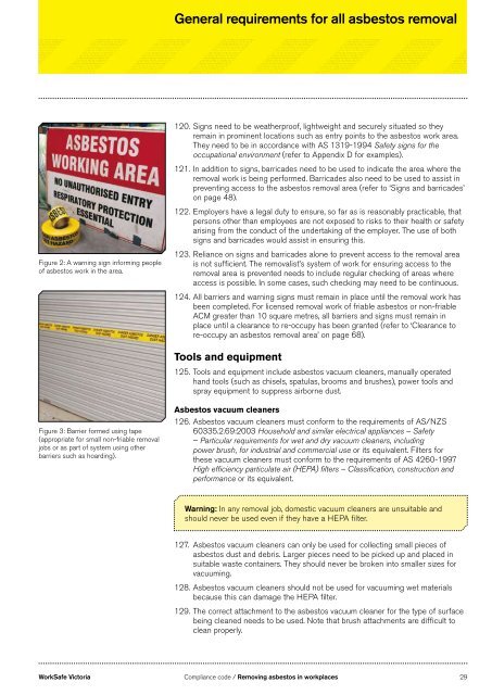 Removing asbestos in workplaces - Compliance ... - WorkSafe Victoria