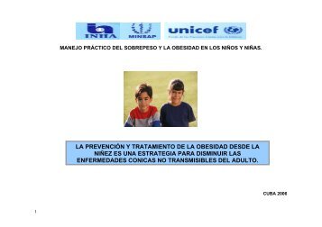 Folleto manejo prÃ¡ctico del sobrepeso y la obesidad en los niÃ±os y ...