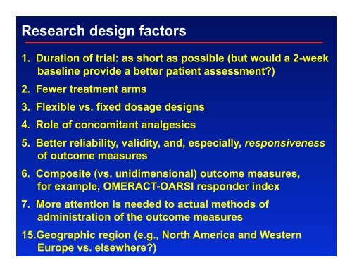 Improving Assay Sensitivity In Phase 3 Trials: Existing Data - immpact