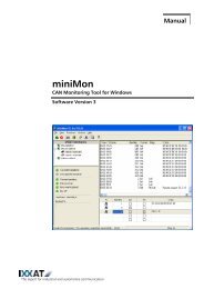 miniMon - Moog Valve and Pump Configuration Software