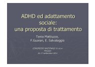 ADHD ed adattamento sociale: una proposta di trattamento - Aidai