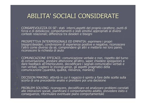 ADHD ed adattamento sociale: una proposta di trattamento - Aidai