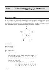 PPR 7 CALCUL DE MINIMUM PAR LES ALGORITHMES ECHO ET ...