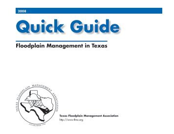 Floodplain Management in Texas - Texas Water Development Board