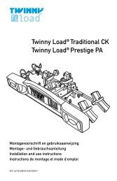 Mode d'emploi Traditional CK - TwinnyLoad