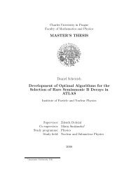MASTER'S THESIS Daniel Scheirich Development of Optimal ...