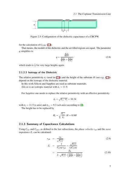 Design, Fabrication and Characterization of a Microwave Resonator ...