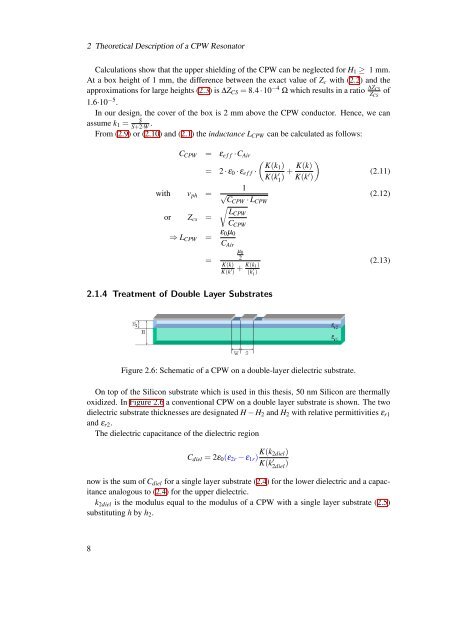 Design, Fabrication and Characterization of a Microwave Resonator ...