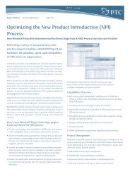 Optimizing the New Product Introduction (NPI) Process - Econocap