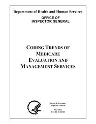 Coding Trends of Medicare Evaluation and Management Services ...