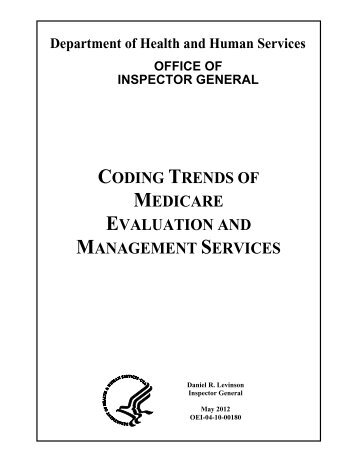 Coding Trends of Medicare Evaluation and Management Services ...