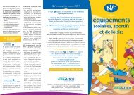 NF Équipements scolaires - Marque NF