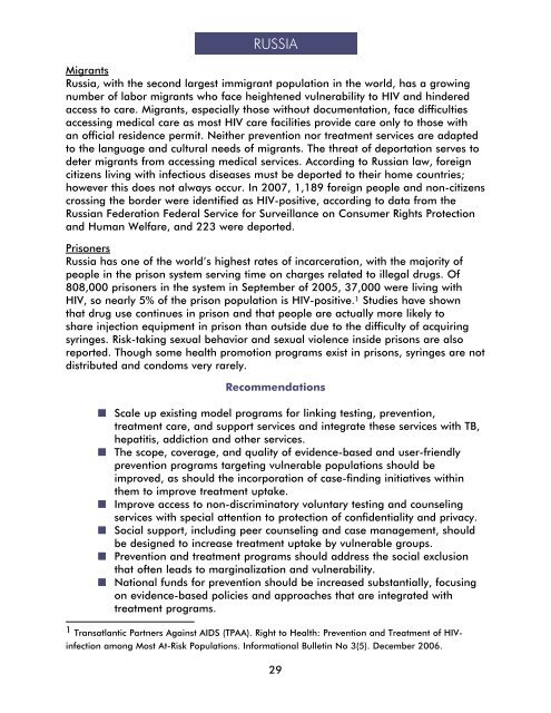 Missing the Target #5: Improving AIDS Drug Access ... - CD8 T cells