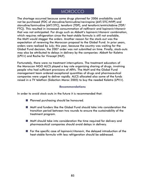 Missing the Target #5: Improving AIDS Drug Access ... - CD8 T cells