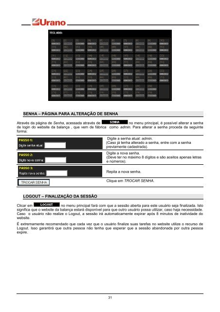 BALANÃA TOPMAX S TCP/IP - Wi-Fi - Urano