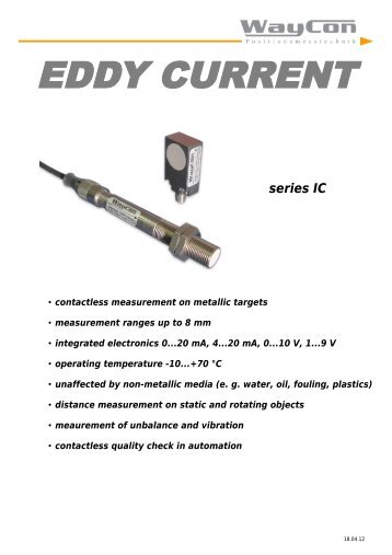 IC Eddy Current.pdf - WayCon Positionsmesstechnik GmbH