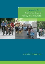Ireland's First National Cycle Policy Framework - Smarter Travel
