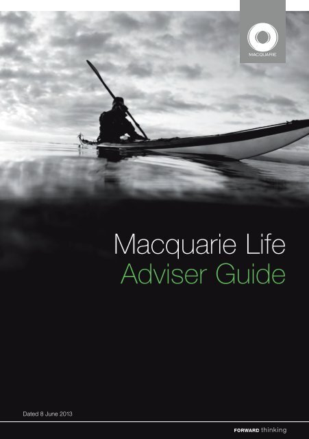 Macquarie Life Adviser Guide