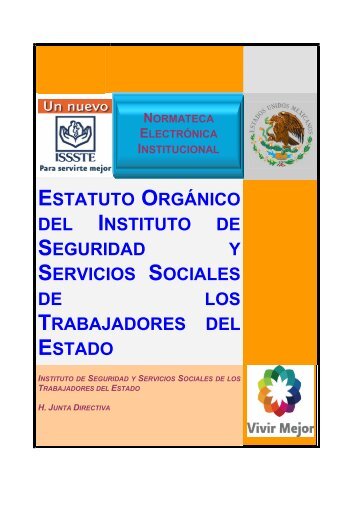 estatuto orgánico del instituto de seguridad y servicios sociales de ...