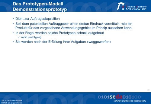 Das Prototypen-Modell