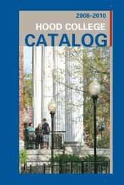 CATALOG - Hood College