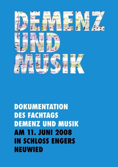 DOKUMENTATION DES FACHTAGS DEMENZ UND MUSIK AM 11 ...