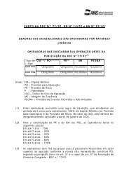 Cartilha de Garantias Financeiras Consolidado - ANS