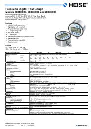 Data Sheet 3089 - Ashcroft Instruments GmbH