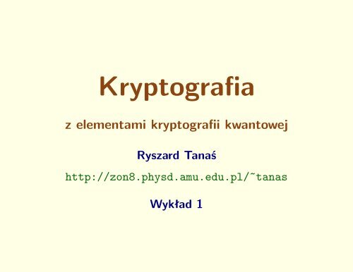 Kryptografia