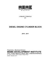 Diesel Engine Cylinder Block - MSME-Development Institute,Agra