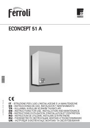 Econcept 51A Manual - Ferroli