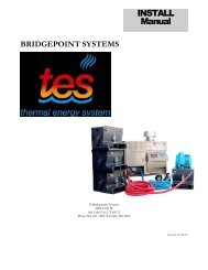 INSTALL Manual - TES - Thermal Energy Systems