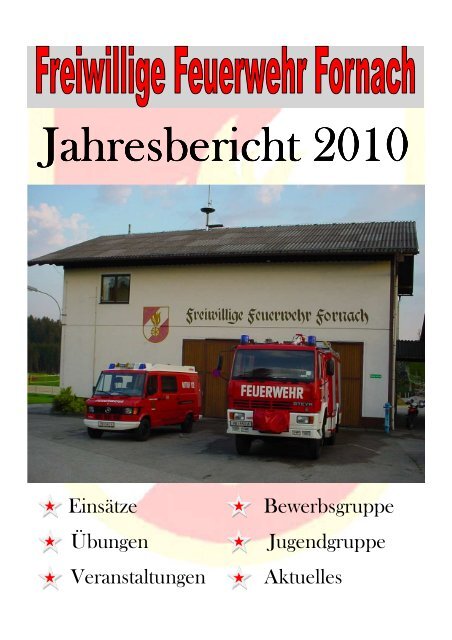 Jahresbericht der FF 2010