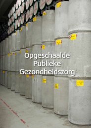 Opgeschaalde Publieke Gezondheidszorg - Veiligheidsregio ...