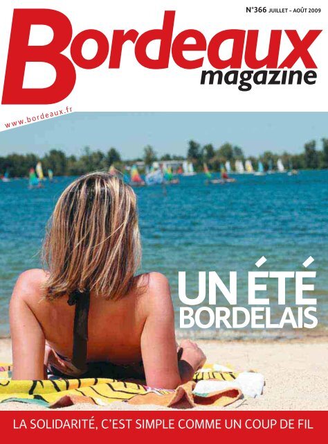 Bordeaux magazine n°366 - Juillet - Août 2009