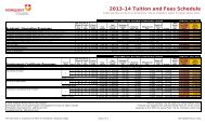 2013-14 Tuition and Fees Schedule - NorQuest College