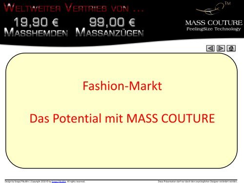 MASSCOUTURE - Firmenpräsentation, Produkte ... - Lex Fashion