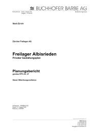 Freilager Albisrieden - Stadt ZÃ¼rich