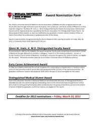 Award Nomination Form - IUPUI Alumni Relations