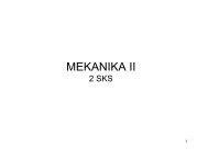 MEKANIKA II